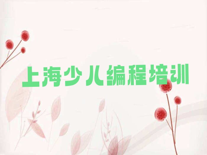 上海少儿编程培训