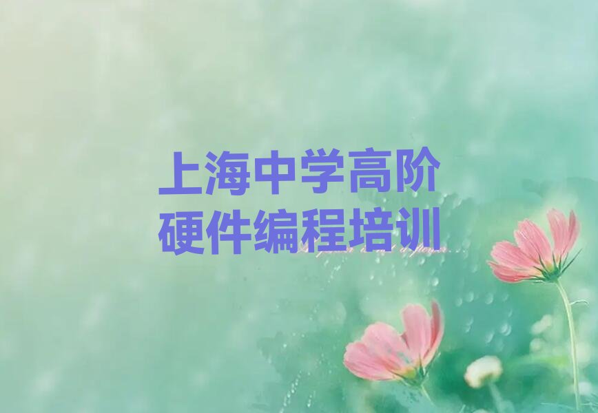 十大2025年上海中学高阶硬件编程培训费用名单精选一览排行榜排行榜