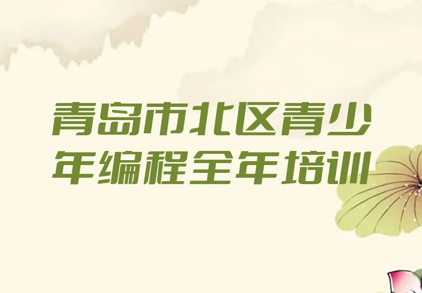 青岛市北区少儿编程培训中心
