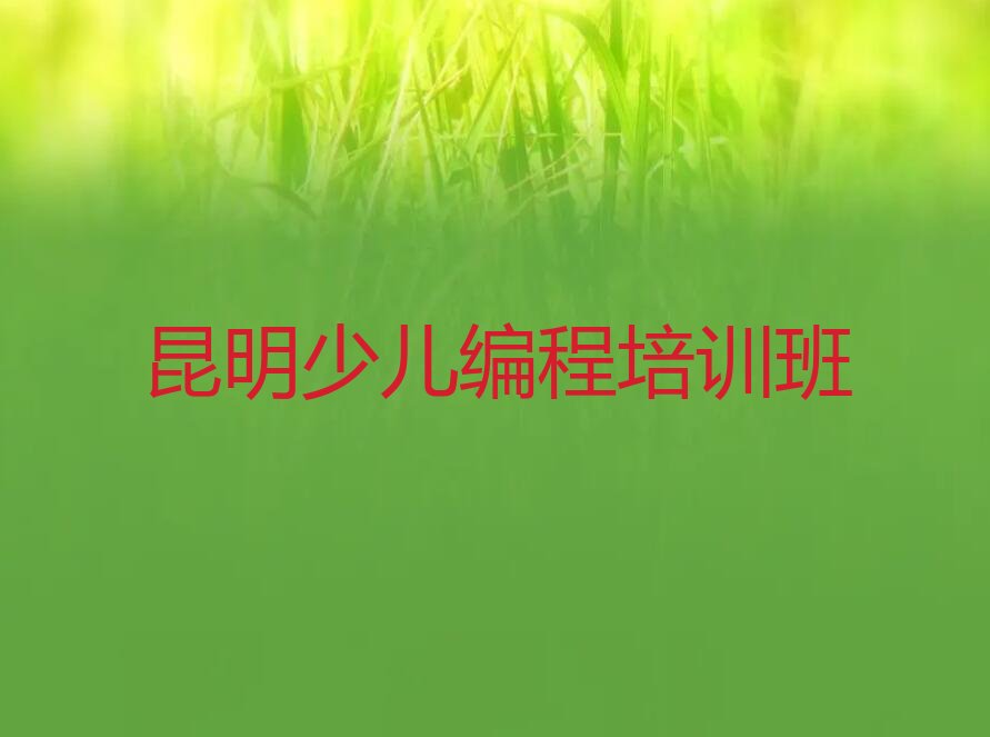 十大昆明呈贡区少儿AI机器人编程培训班学什么排行榜