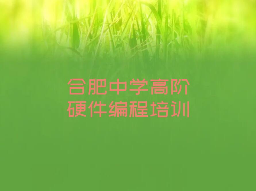 合肥蜀山区笔架山街道少儿编程培训学校