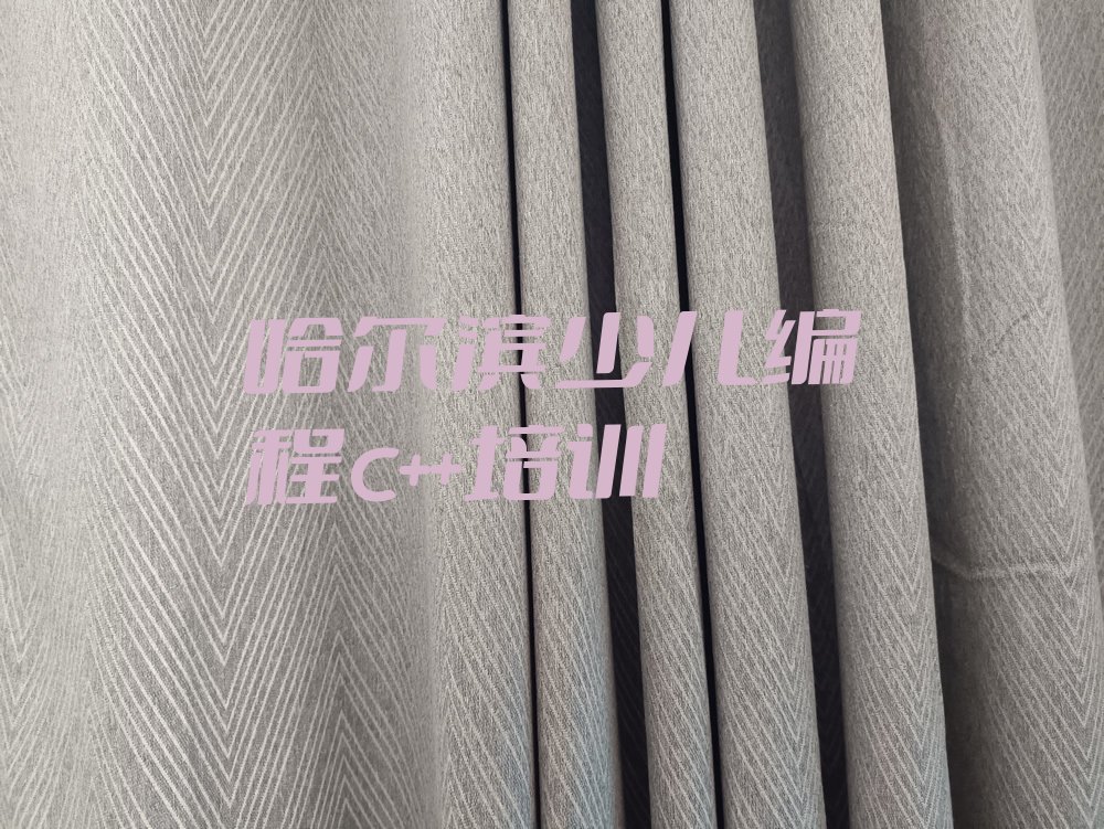 哈尔滨少儿编程培训班