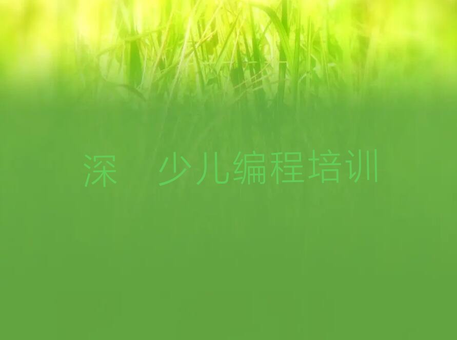 十大深圳罗湖区学青少年编程哪个学校比较好排行榜