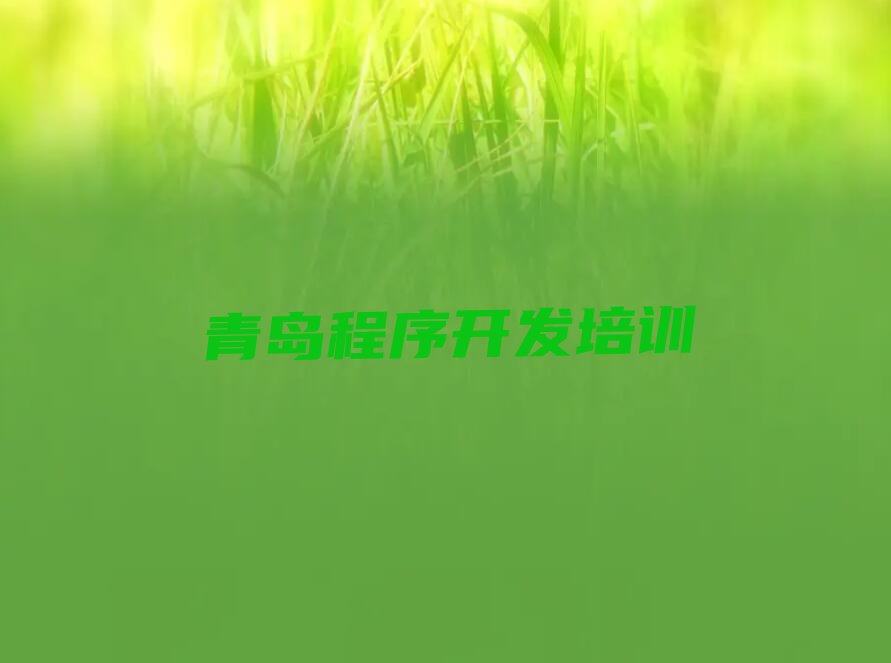 青岛城阳区夏庄街道python培训学校