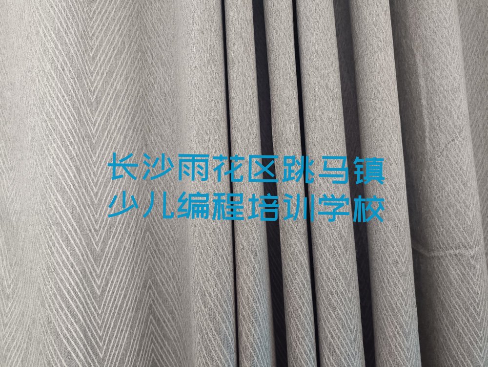 长沙雨花区跳马镇少儿编程培训学校