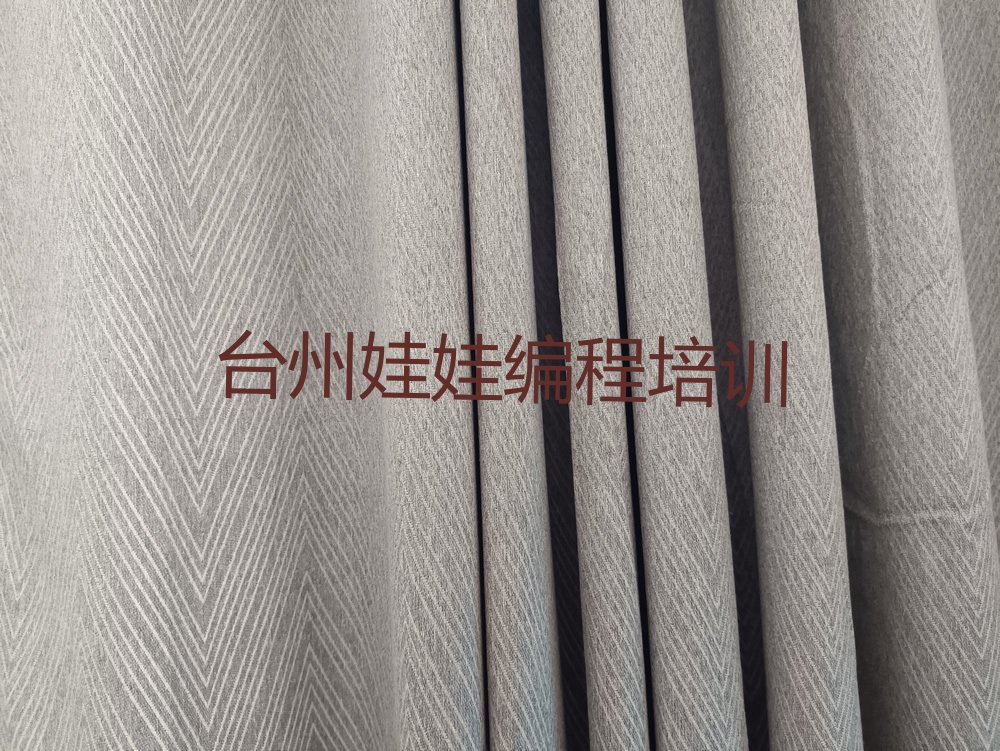 台州椒江区少儿编程培训班