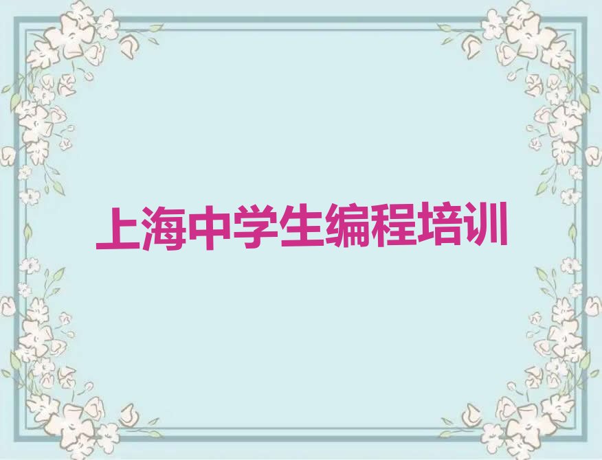 中学生编程