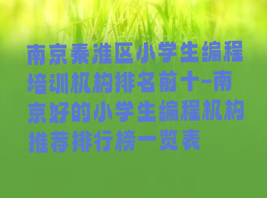 小学生编程